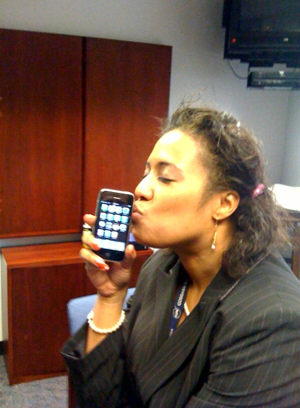 NASA Goddard CIO expressing appreciation to her PDA